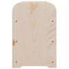 vidaXL Vinstativ med toppbrett 43x25x37 cm heltre furu