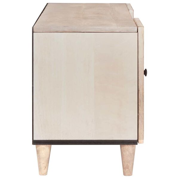 vidaXL TV Enheter med skuff Hvit 105 x 33 x 46 cm Konstruert tre