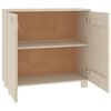 vidaXL Skjenk HAMAR honningbrun 85x35x80 cm heltre furu