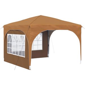 vidaXL Pop-up Festtelt 290 x 290 x 245 cm Beige