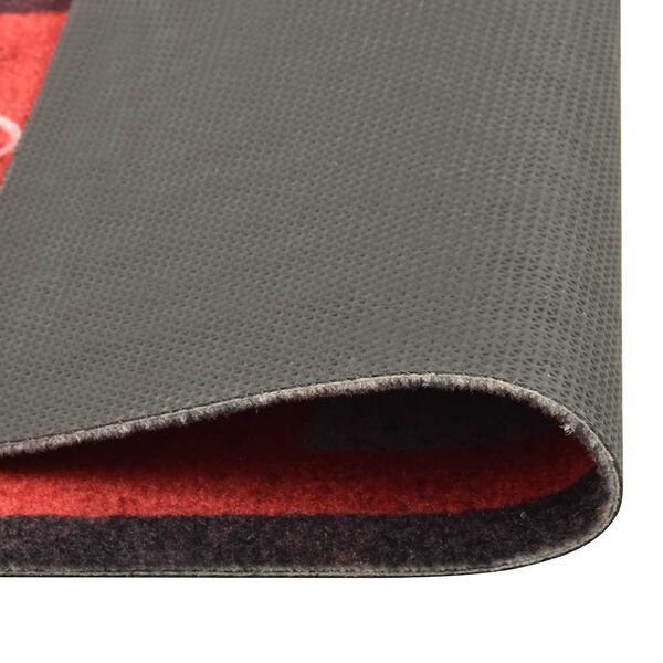 vidaXL Kj&oslash;kkenteppe vaskbart Tomatoes 45x150 cm