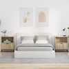 vidaXL Nattbord 2 pcs Sonoma eik 49 x 36 x 61 cm Konstruert tre