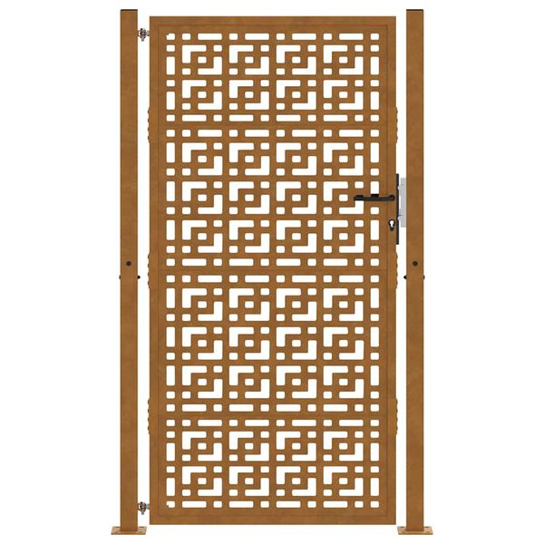 vidaXL Hageport 100x175 cm v&aelig;rbestandig st&aring;lkorsdesign