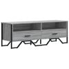 vidaXL TV-benk gr&aring; sonoma 122x34x41 cm konstruert tre
