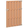 vidaXL Hageport 100 x 150 cm WPC og Aluminium Brun