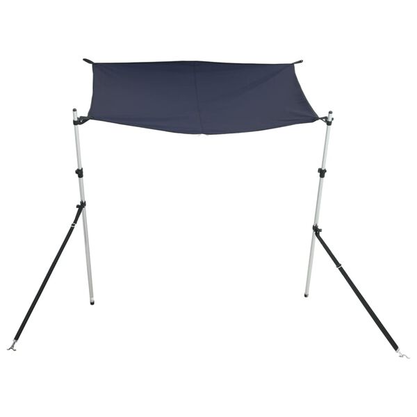 vidaXL T-Top solskjermutvidelse blå 170x208x(115-183) cm