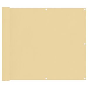 vidaXL Balkong Skjerm 90 x 200 cm PU-belagt oxford alu