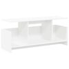 vidaXL TV-benk Hvit 102 x 35 x 45 cm Konstruert tre
