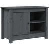 vidaXL TV-benk gr&aring; 70x36,5x52 cm heltre furu
