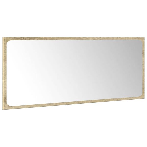 vidaXL Baderomsskapsett 3 deler sonoma eik konstruert tre