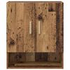 vidaXL Veggskap Veggmontert Gammelt tre 60 x 31 x 70 cm Konstruert tre