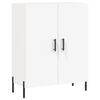 vidaXL Highboard hvit 69,5x34x180 cm konstruert tre