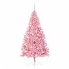 vidaXL Kunstig Forh&aring;ndsopplyst Juletre med 300 LED Rosa 180 cm PVC