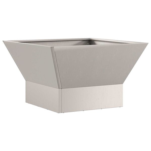 vidaXL B&aring;lplass Brun 60 x 60 x 35 cm St&aring;l