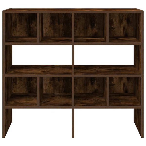 vidaXL Skostativer 2 stk stablebar r&oslash;kt eik 89,5x30x40 cm