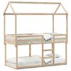 vidaXL K&oslash;yeseng uten madrass 90x190 cm heltre furu