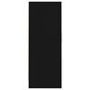 vidaXL Skoskap svart 60x35x92 cm konstruert tre