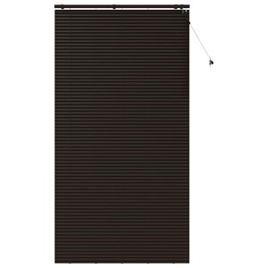 vidaXL Venetiansk persienne M&oslash;rk brun 125 x 250 cm 35 mm