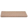 vidaXL Selvklebende trappematter 15 stk 65x24,5x3,5 cm beige