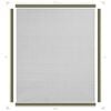 vidaXL Magnetisk insektskjerm for vindu hvit 100x120 cm glassfiber