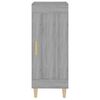 vidaXL Skjenk grå sonoma 34,5x34x90 cm konstruert tre