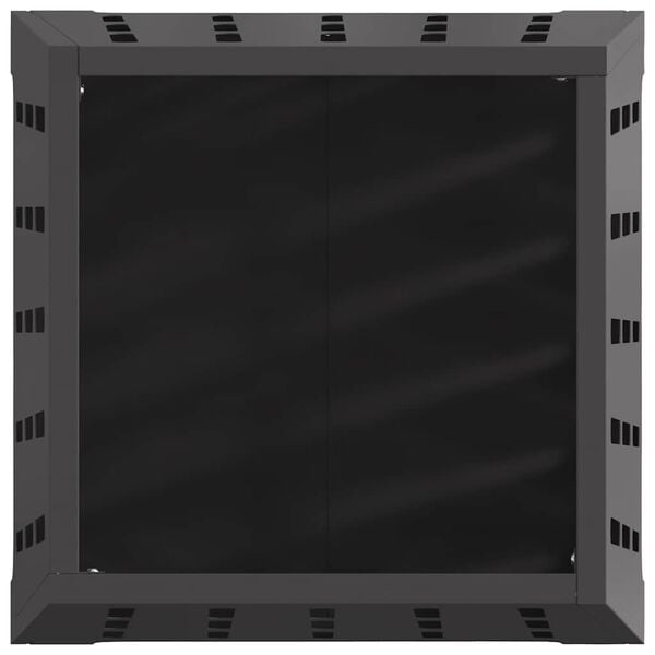 vidaXL Bålplass Svart 50 x 50 x 70 cm Kaldvalsestål