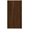 vidaXL Sidebord brun eik 50x26x50 cm konstruert tre