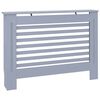 vidaXL Radiatordeksel antrasitt 112x19x81,5 cm MDF