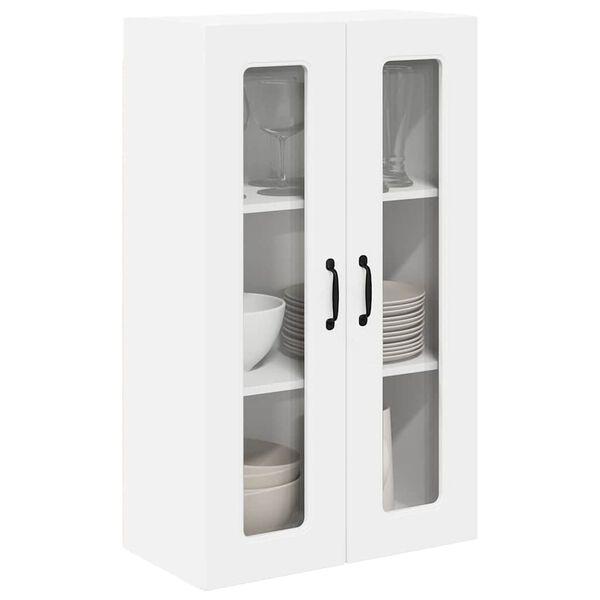 vidaXL Kj&oslash;kkenskap Kalmar Hvit 60 x 31 x 100 cm Konstruert tre