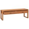 vidaXL TV-benk 120x40x45 cm heltre teak