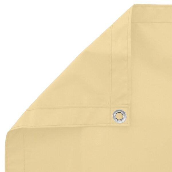 vidaXL Balkong Skjerm sand 100 x 600 cm Oxford Stoff