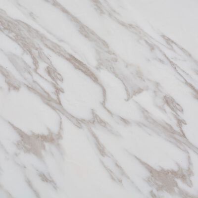 vidaXL Selvklebende gulvplanker 20 stk PVC 1,86 m² hvit marmor