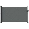 vidaXL Uttrekkbar sidemarkise antrasitt 117x300 cm