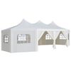 vidaXL Pavillongduk Hvit 448 x 320 cm Polyester