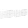 vidaXL Gabion med topp- og bunndekke galvanisert st&aring;l 900x30x200 cm