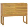 vidaXL Baderomsskap 90x40x75,5 cm heltre teak