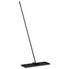 vidaXL Hage nivelleringsrake Svart 75 x 25 x 200 cm Pulverlakkert st&aring;l