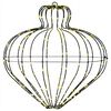 vidaXL Julefiniallys 192 LED-lys Varmhvit Diam. 40 x 40 cm