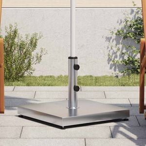 vidaXL Parasollfot for &Oslash;32/38/48 mm stenger 28 kg firkantet
