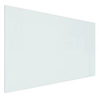 vidaXL Glassplate for peis rektangulær 100x60 cm