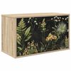 vidaXL Vegghengt TV-skap RHENEN 69 x 33 x 40 cm Sonoma eik