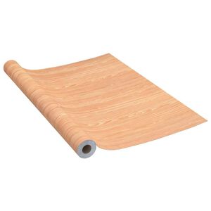 vidaXL Selvklebende folie til m&oslash;bler l&oslash;nnetre 500x90 cm PVC