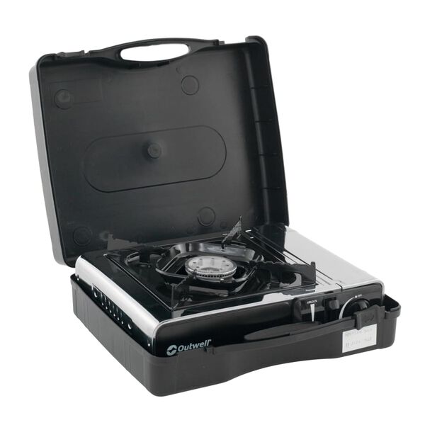 Outwell Camping B&aelig;rbar gasskomfyr Appetizer Solo 1 brenner s&oslash;lvgr&aring;