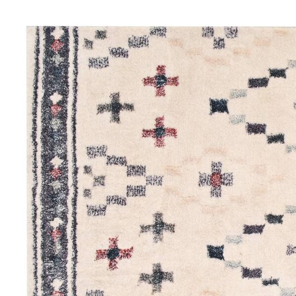 vidaXL Teppe print flerfarget 160x230 cm polyester