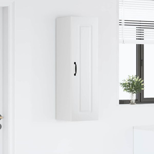 vidaXL Kj&oslash;kkenskap Kalmar Hvit 30 x 31 x 100 cm Konstruert tre