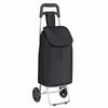 vidaXL Handlevogn Svart 35 x 28 x 92 cm Oxford-stoff