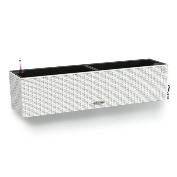 LECHUZA Plantekasse BALCONERA Cottage 80 ALL-IN-ONE hvit