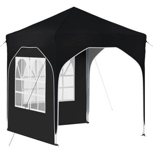vidaXL Pop-up Festtelt 192 x 192 x 245 cm Antrasitt