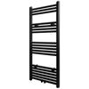 Radiator h&aring;ndklestativ rett svart 500 x 1160 mm