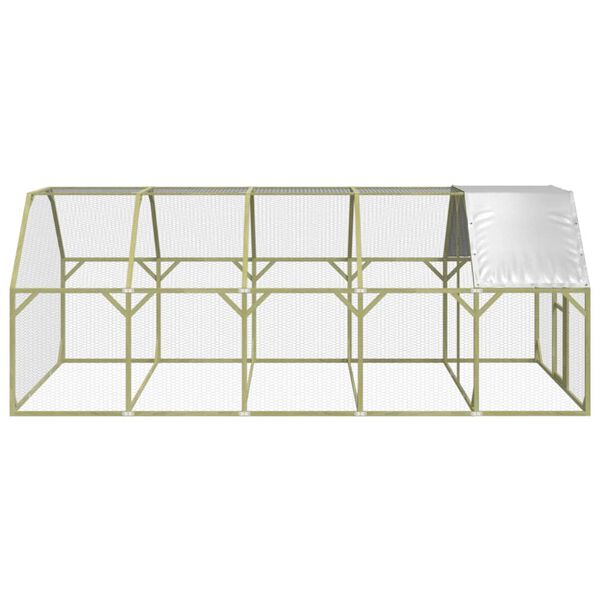 vidaXL H&oslash;nseg&aring;rd 268x500x190 cm impregnert heltre furu